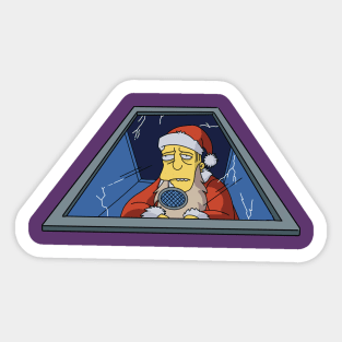 Santa Claus juvenile correctional facility Sticker